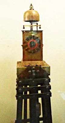 櫓時計（高島城展示物）部分拡大