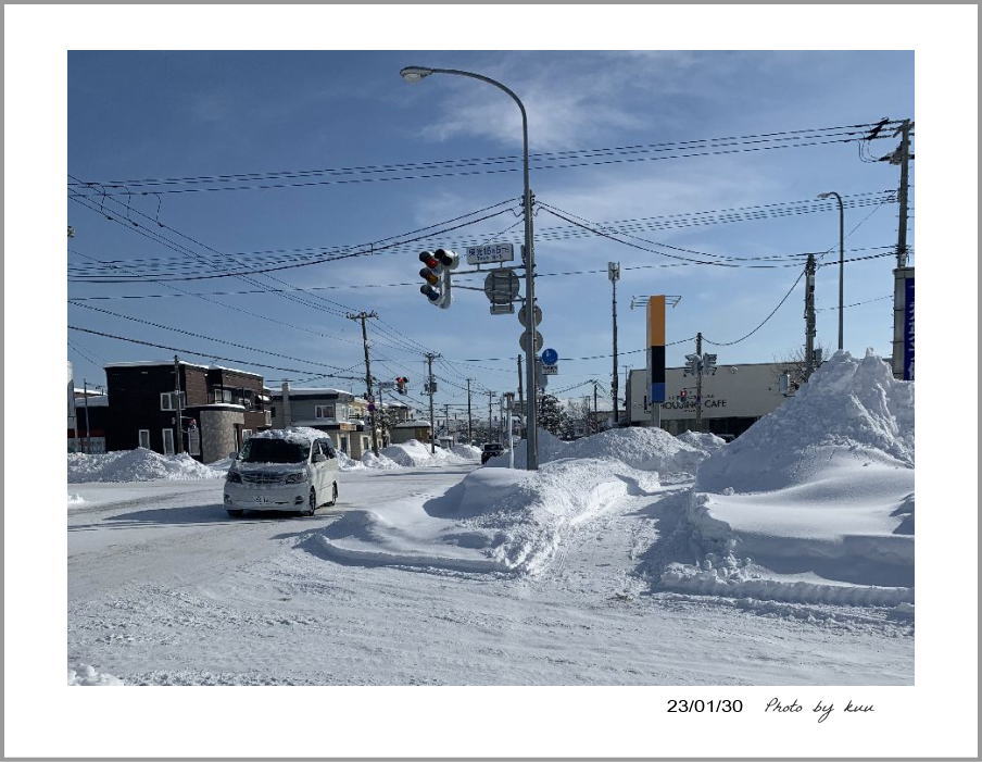 歩道の除雪３