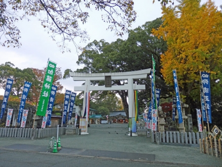 熊本城横の加藤神社