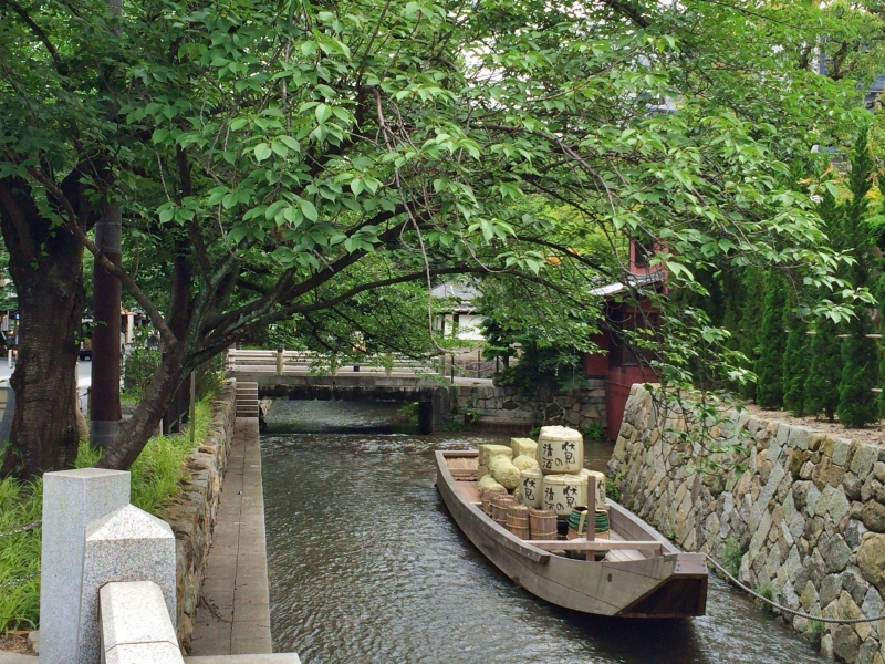 京都府の高瀬川