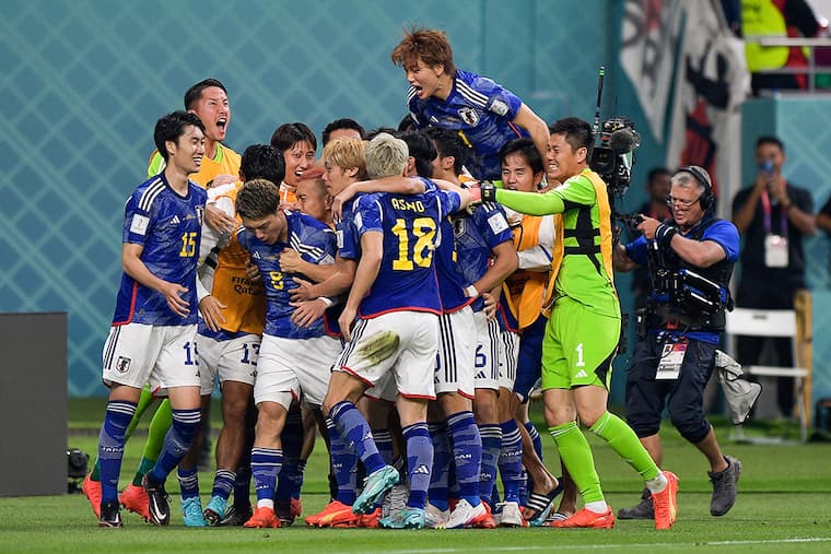 日本代表、ドイツに逆転勝利